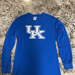 UK Blue Long Sleeve T-Shirt